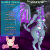 [HkPk] Gemstone Gargoyle for SG FD - Tourmaline