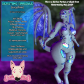 [HkPk] Gemstone Gargoyle for SG FD - Sapphire