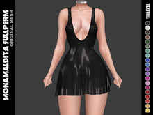 224 - MONAMALDITA - Texture Latex - Dress