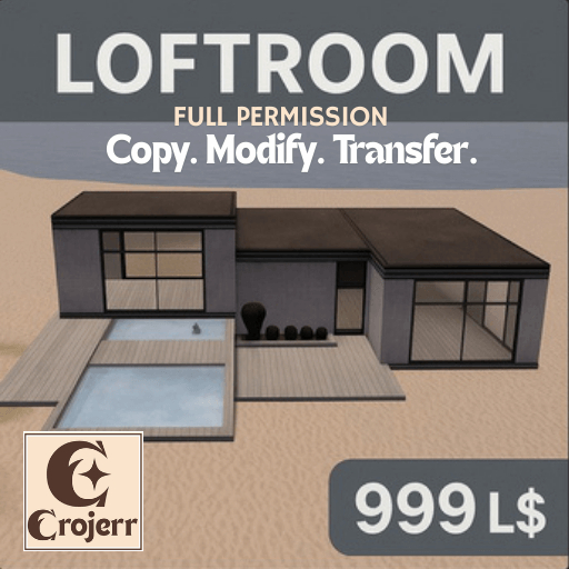 LoftRoom Premium Modern Mesh Residence – Full Perm