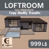 LoftRoom Premium Modern Mesh Residence – Full Perm