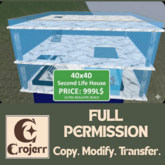 Modern 40x40 Residential Mesh Home – Full Perm