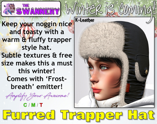 Furred Trapper Hat - K-Leather