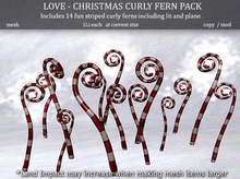 LOVE SUPERSTORE - CHRISTMAS CURLY FERN PACK