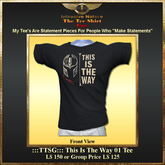 :::TTSG::: This Is The Way 01 Tee
