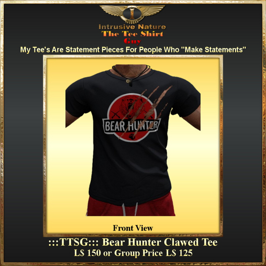 :::TTSG::: Bear Hunter Tee 