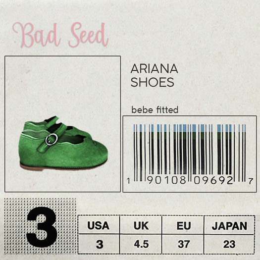 Ariana Shoes - Green Tea 