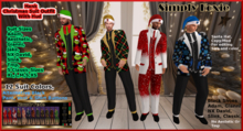 Hank Christmas Suit Outfit With Hud (Boxed)  ADD