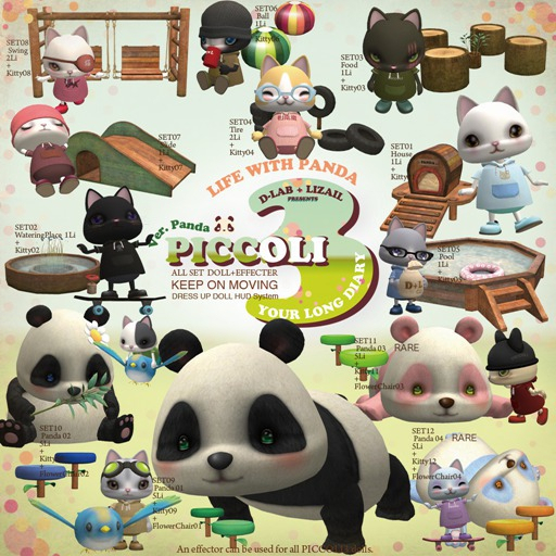 D-LAB+LIZAIL PICCOLI3 PANDA-11 RARE