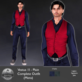 Mostyn St - Vestus 2 Plain Men's Complete Outfit - BLACK FRIDAY SPECIAL
