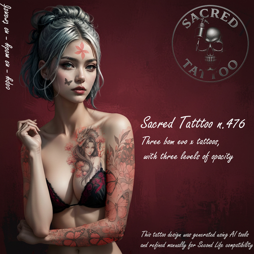 Sacred Tattoo 476..