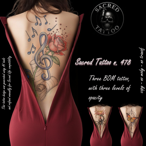 Sacred Tattoo 478..