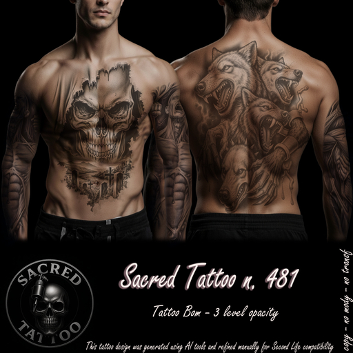 Sacred Tattoo 481..