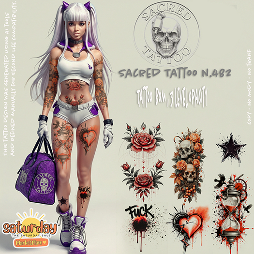 Sacred Tattoo 482