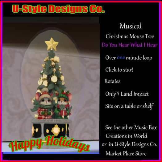 Christmas Mouse Musical