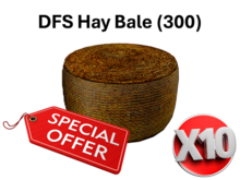 DFS Hay Bale (300) x 10 For L$30 [Actual Item] *** SPECIAL OFFER ***