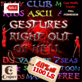 Comic FartBurst LOL Gesture – Dollarbie Full Perm