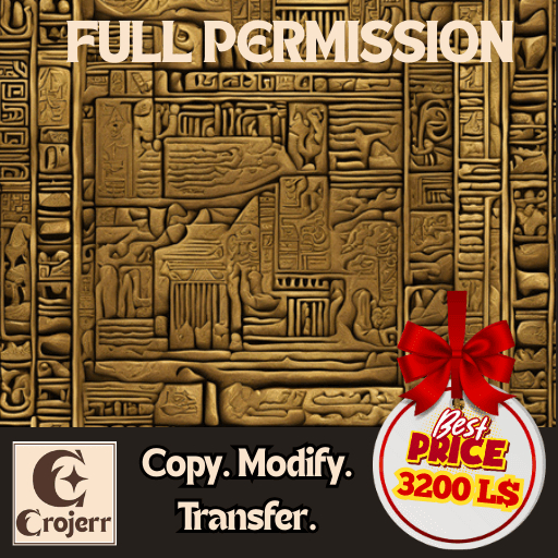 Ancient Egyptian Pattern Texture – Full Perm Edition