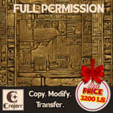 Ancient Egyptian Pattern Texture – Full Perm Edition