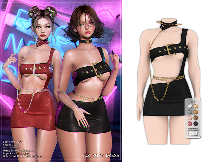 [VOZ] Roxy Dress (Black)