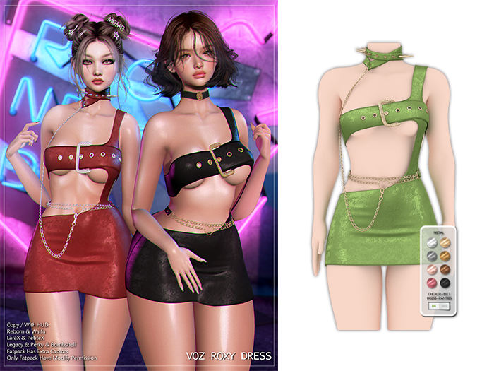 [VOZ] Roxy Dress (Green)