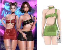 [VOZ] Roxy Dress (Green)