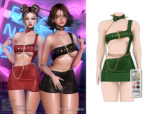 [VOZ] Roxy Dress (Olive)