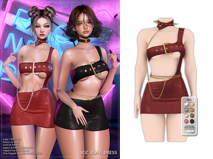 [VOZ] Roxy Dress (Red)