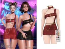 [VOZ] Roxy Dress (Red)