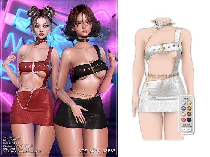 [VOZ] Roxy Dress (White)