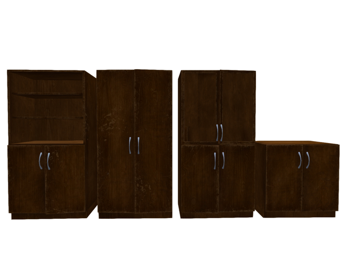Wooden closet (Set)