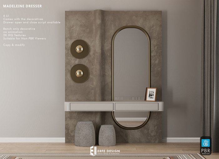 Madeleine Dresser 6 LI  PBR [Erfe Design]*