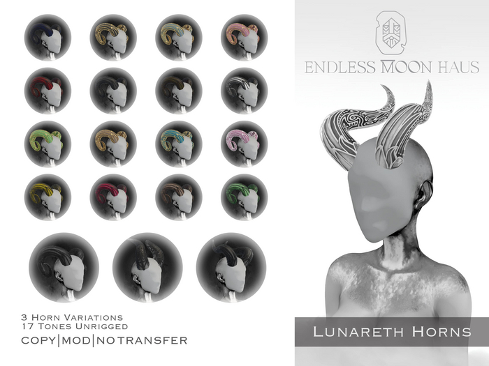 EMH - Lunareth Horns Fatpack