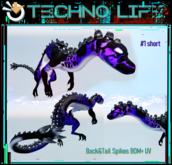 [TL] Back Spikes Mod #1 For KZK Gale Guardian