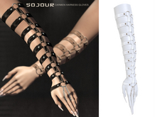 SOJOUR - Carmen gloves - white