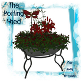 [TPS] Gothic Masquerade Planter