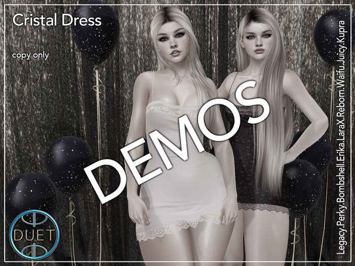Duet Cristal Dress Demos  - Add Me