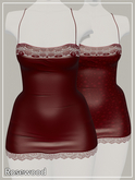 Duet Cristal Dress Rosewood  - Add Me