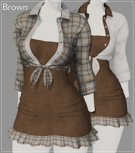 Duet Drew Set Brown 