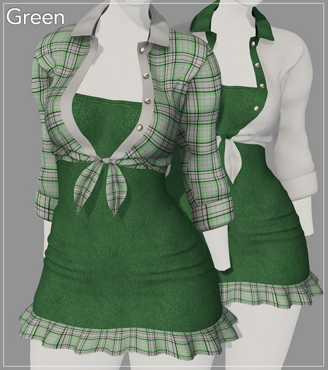 Duet Drew Set Green 