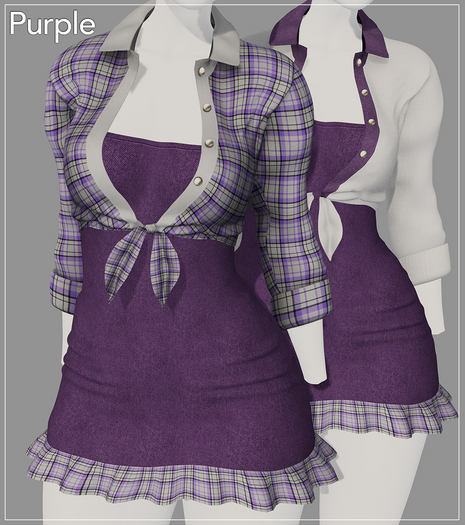 Duet Drew Set Purple