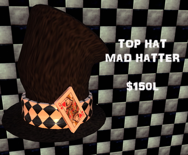 TOP HAT MAD HATTER BOXED
