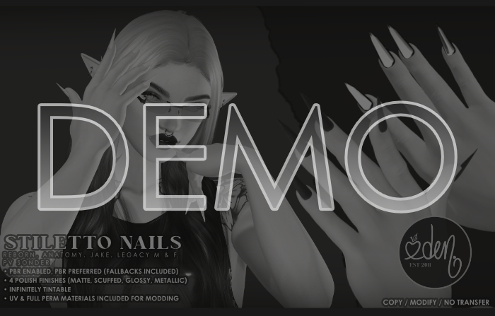 eden. // Stiletto Nails DEMO
