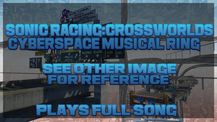 [MNM] Sonic Racing:CrossWorlds - Cyberspace Musical Ring