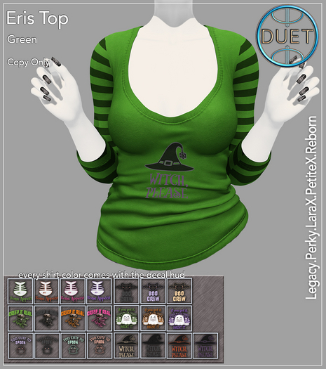 Duet Eris Top Green 