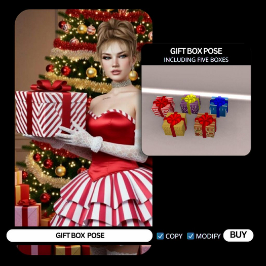 Bellios Store - Gift box pose