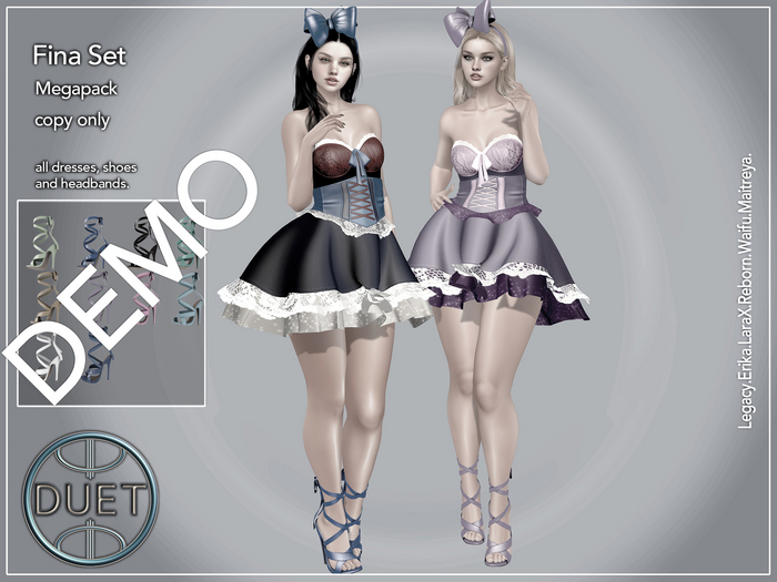 Duet Fina Dress Demos 