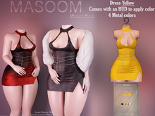 [[ Masoom ]] Wicked Rose Dress - Yellow