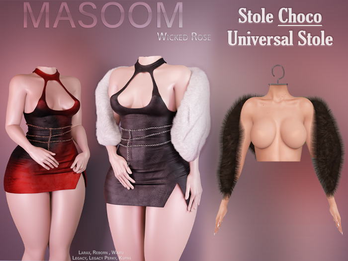 [[ Masoom ]] Wicked Rose Estola - Choco