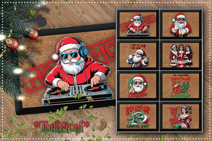 *TuttiFrutti* DoorMats Pack 56 - Xmas!
